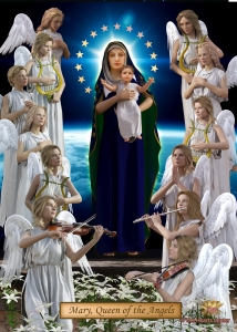 Mary, Queen of the Angels 5x7